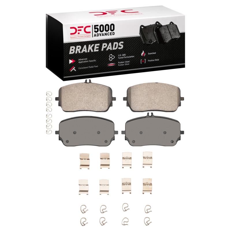 DFC 20-25 Mercedes-Benz GLE580 Front 5000 Advanced Ceramic Brake Pads and Hardware Kit