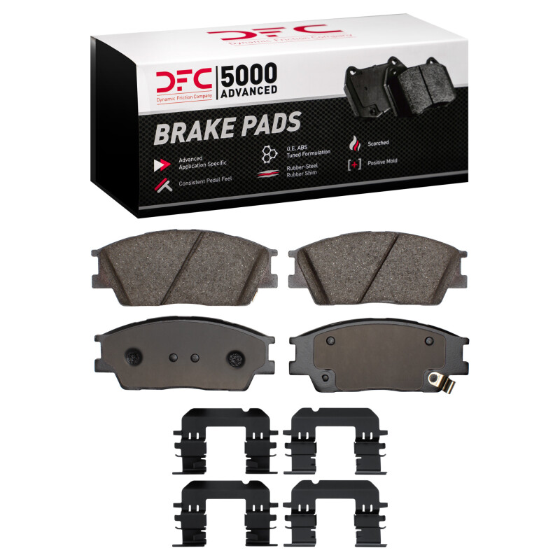 DFC 20-25 Hyundai Venue Front 5000 Advanced Ceramic Brake Pads and Hardware Kit
