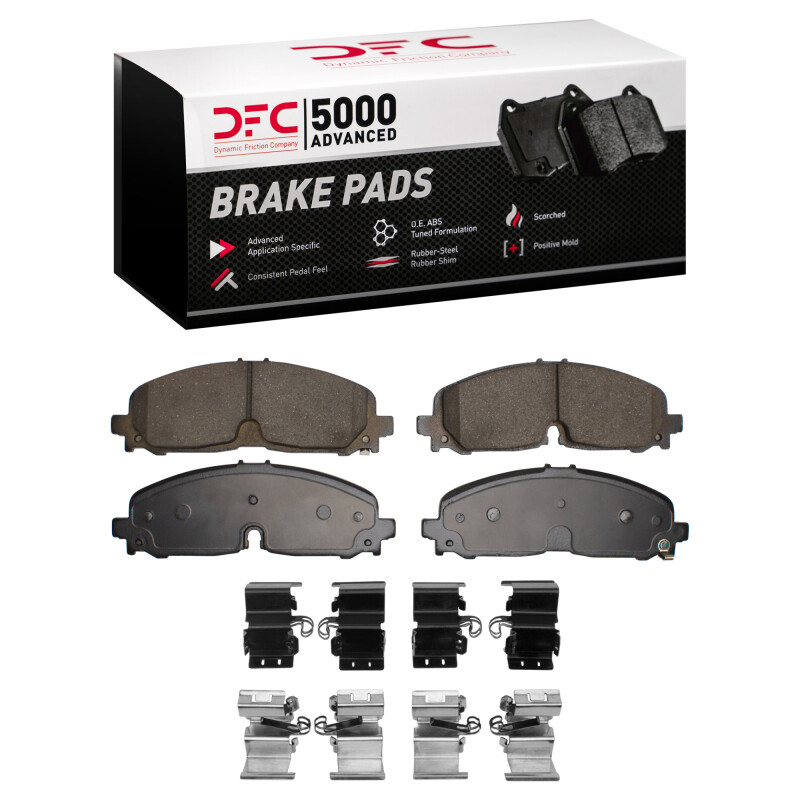 DFC 20-26 Acura ZDX Front 5000 Advanced Ceramic Brake Pads and Hardware Kit
