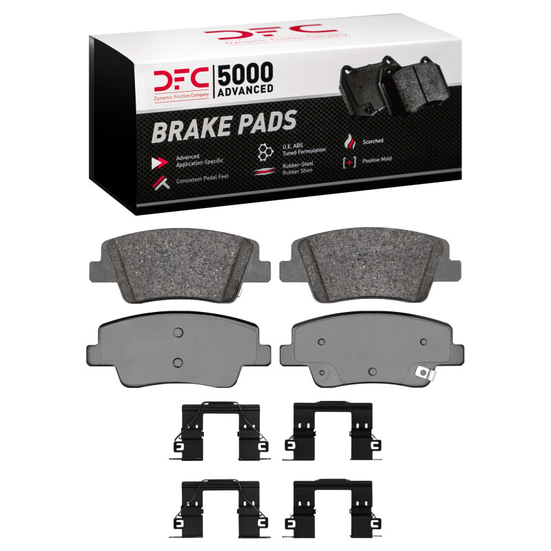 DFC 24-26 Hyundai Ioniq 9 Rear 5000 Advanced Ceramic Brake Pads and Hardware Kit