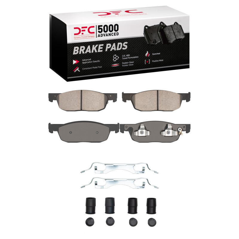 DFC 22-25 Acura MDX Front 5000 Advanced Ceramic Brake Pads and Hardware Kit
