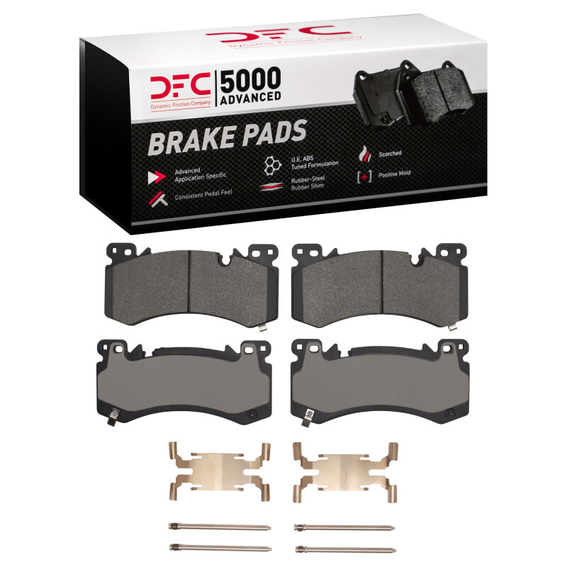 DFC 21-25 Chevrolet Tahoe Front 5000 Advanced Low Metallic Brake Pads and Hardware Kit