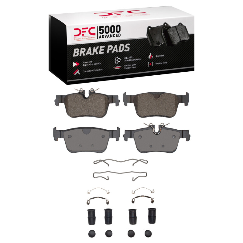 DFC 21-25 Volvo XC60/S60 Rear 5000 Advanced Ceramic Brake Pads and Hardware Kit