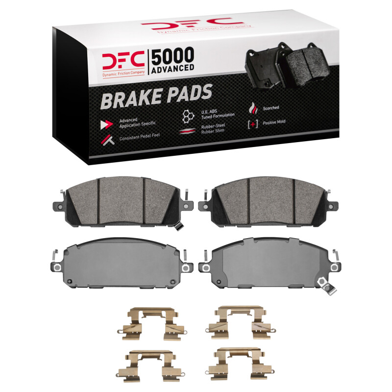 DFC 21-25 Infiniti QX60 Front 5000 Advanced Ceramic Brake Pads and Hardware Kit