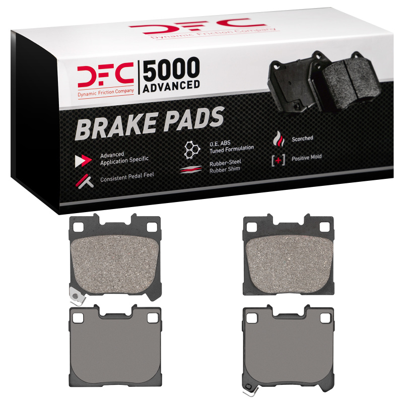 DFC 22-25 Toyota GR Corolla Rear 5000 Advanced Low Metallic Brake Pads