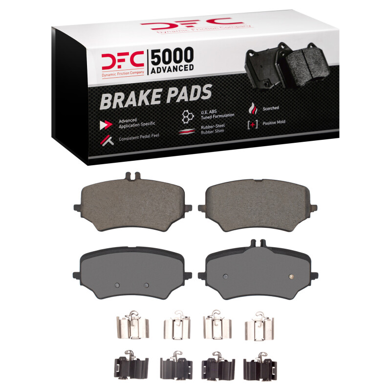 DFC 22-25 Mercedes-Benz EQE 350 Rear 5000 Advanced Ceramic Brake Pads and Hardware Kit