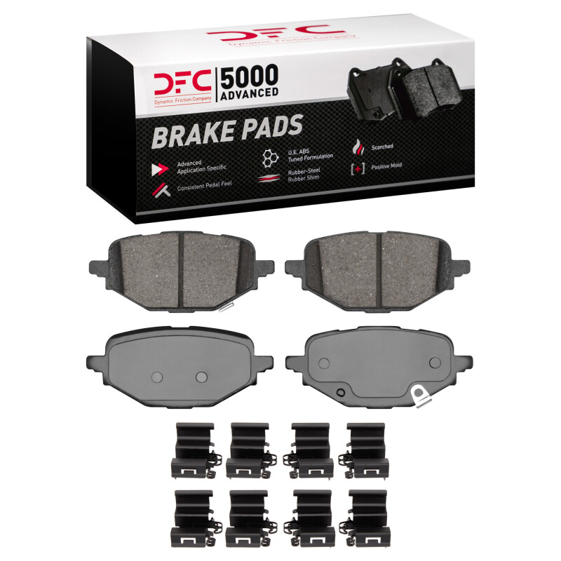 DFC 23-25 Mazda CX-50 Rear 5000 Advanced Ceramic Brake Pads and Hardware Kit