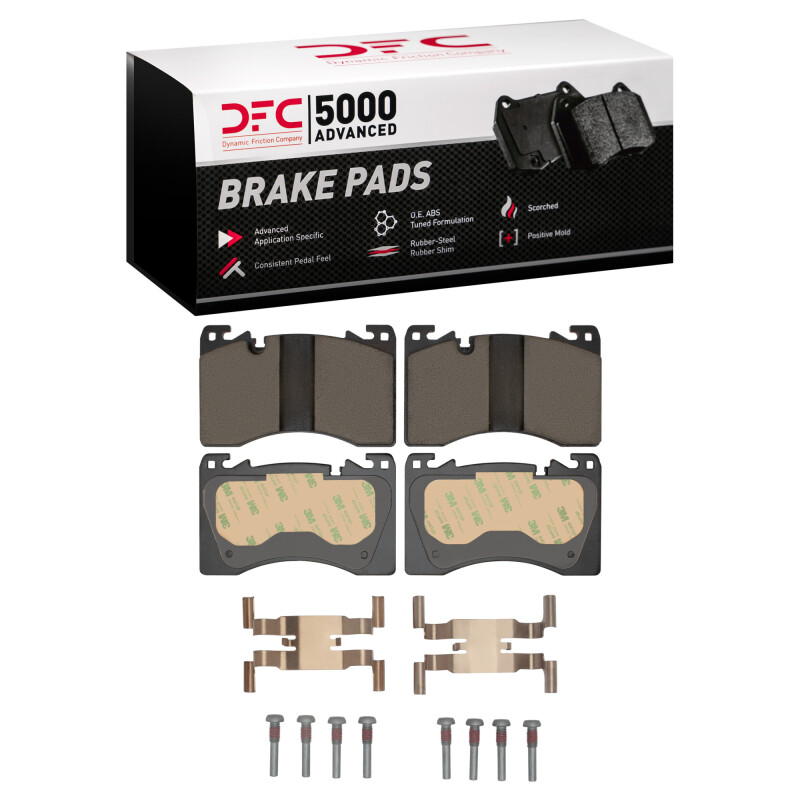 DFC 22-24 Land Rover Range Rover Front 5000 Advanced Ceramic Brake Pads and Hardware Kit