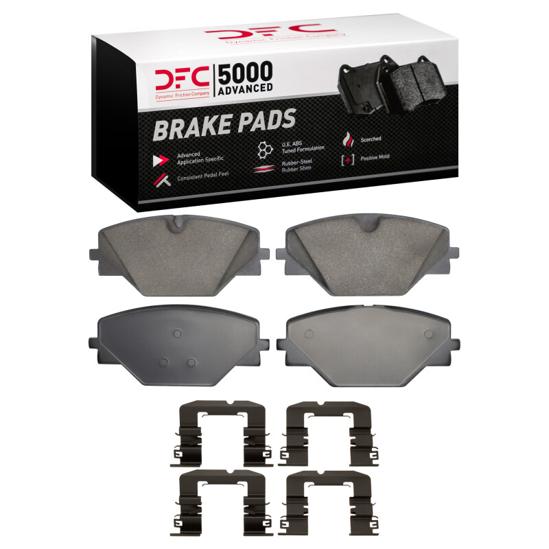 DFC 22-24 Land Rover Range Rover Sport Rear 5000 Advanced Ceramic Brake Pads and Hardware Kit