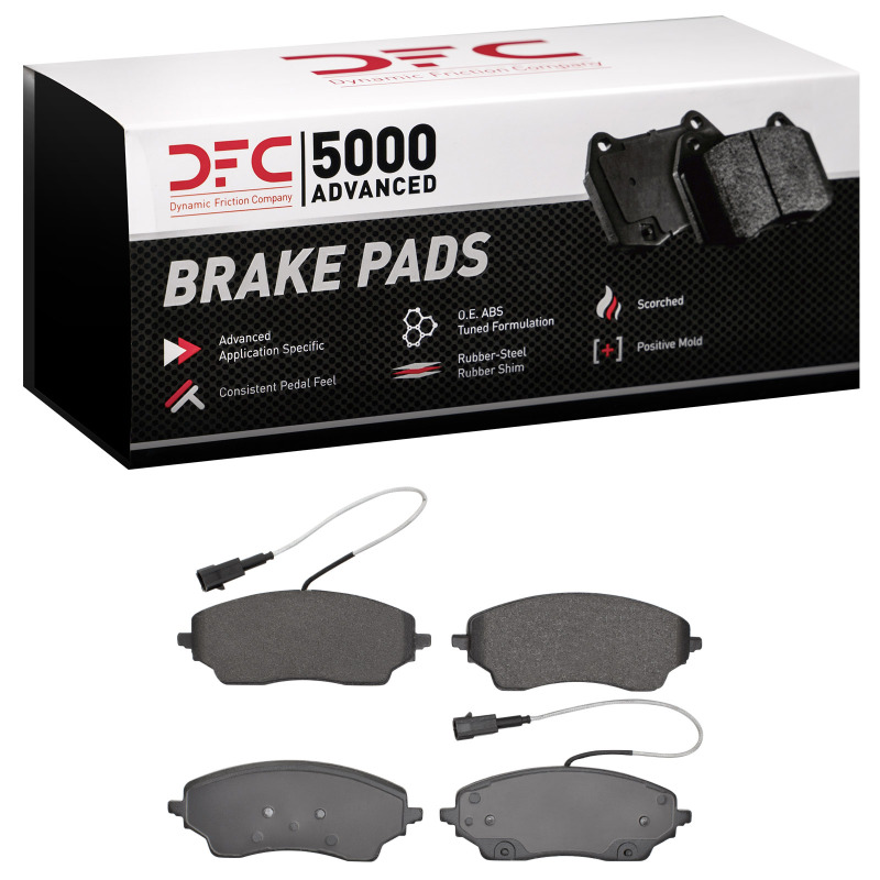 DFC 22-25 Ram ProMaster 2500 Rear 5000 Advanced Semi Metallic Brake Pads