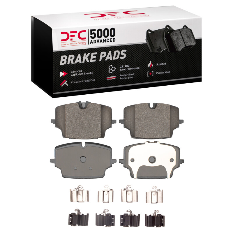 DFC 23-26 BMW 228I Gran Coupe Front 5000 Advanced Low Metallic Brake Pads and Hardware Kit