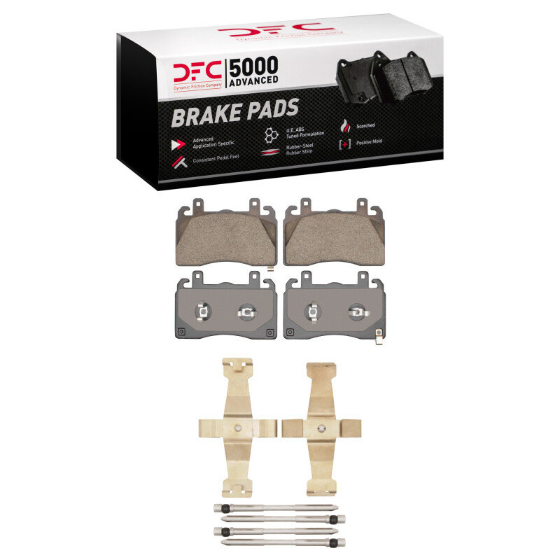 DFC 23-25 Alfa Romeo TONALE Front 5000 Advanced Ceramic Brake Pads and Hardware Kit