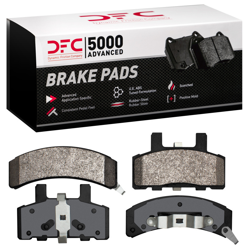 DFC 88-02 Cadillac Commercial Chassis Front 5000 Advanced Semi Metallic Brake Pads
