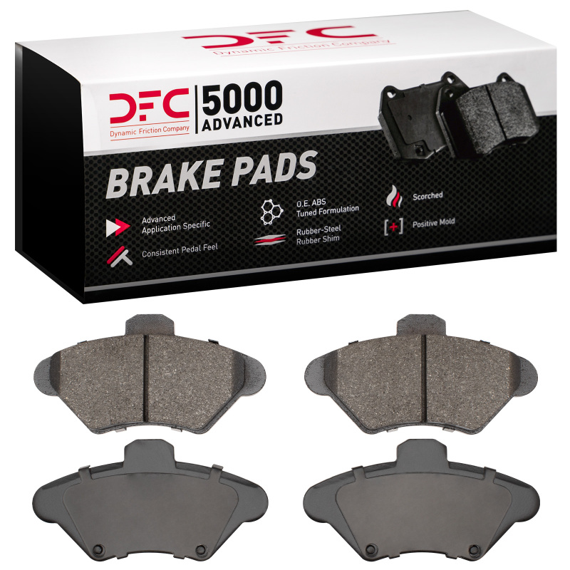 DFC 94-98 Ford Mustang Front 5000 Advanced Semi Metallic Brake Pads