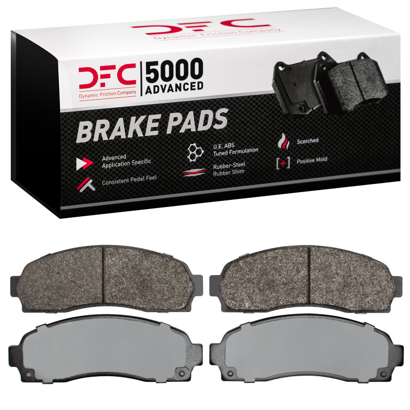 DFC 01-11 Ford Explorer Sport Trac Front 5000 Advanced Semi Metallic Brake Pads