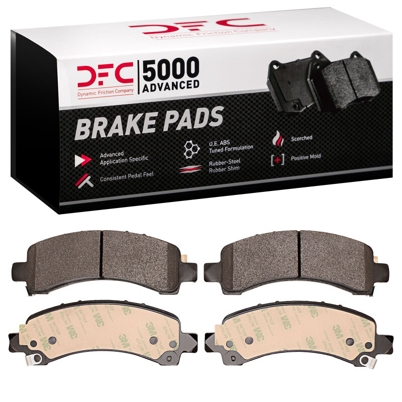 DFC 18-20 Chevrolet Express 3500 Rear 5000 Advanced Semi Metallic Brake Pads