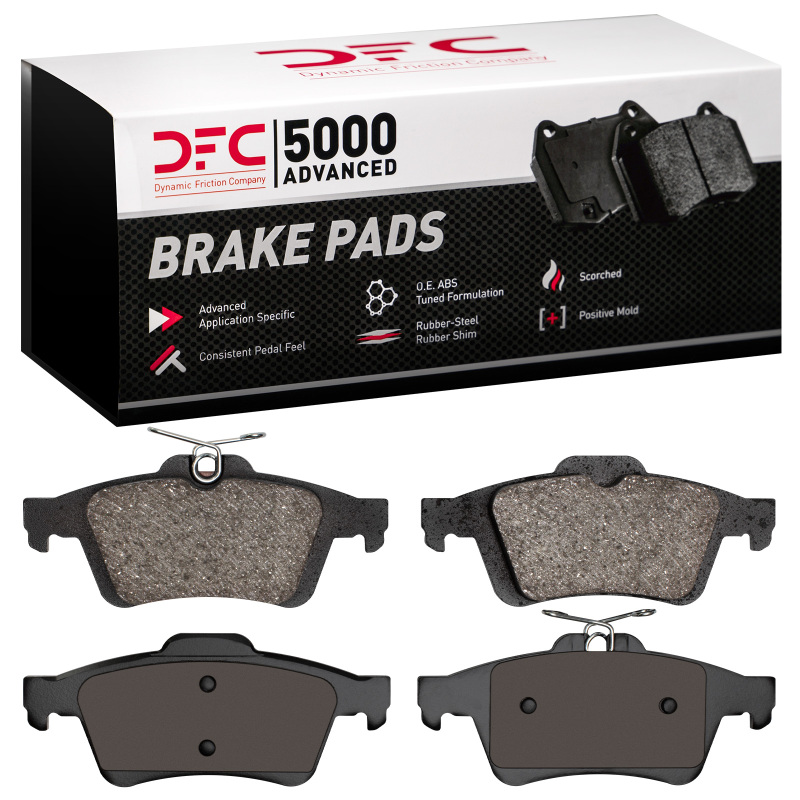 DFC 03-18 Chevrolet Cobalt Rear 5000 Advanced Low Metallic Brake Pads