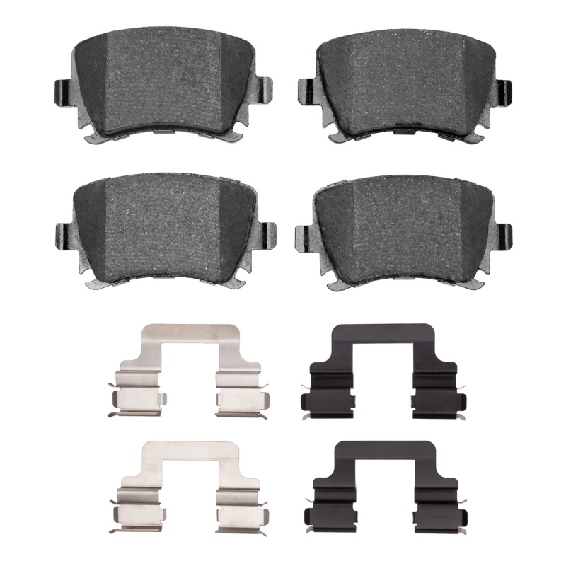 DFC 06-21 Audi TT Quattro Rear 5000 Advanced Low Metallic Brake Pads and Hardware Kit