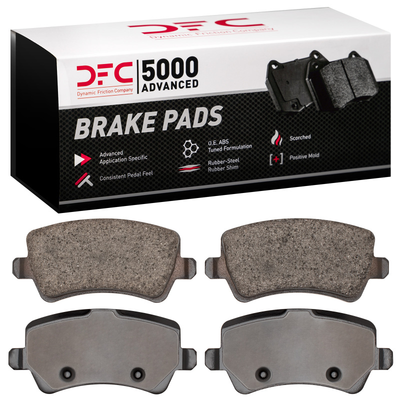 DFC 12-15 Land Rover Range Rover Evoque Rear 5000 Advanced Low Metallic Brake Pads