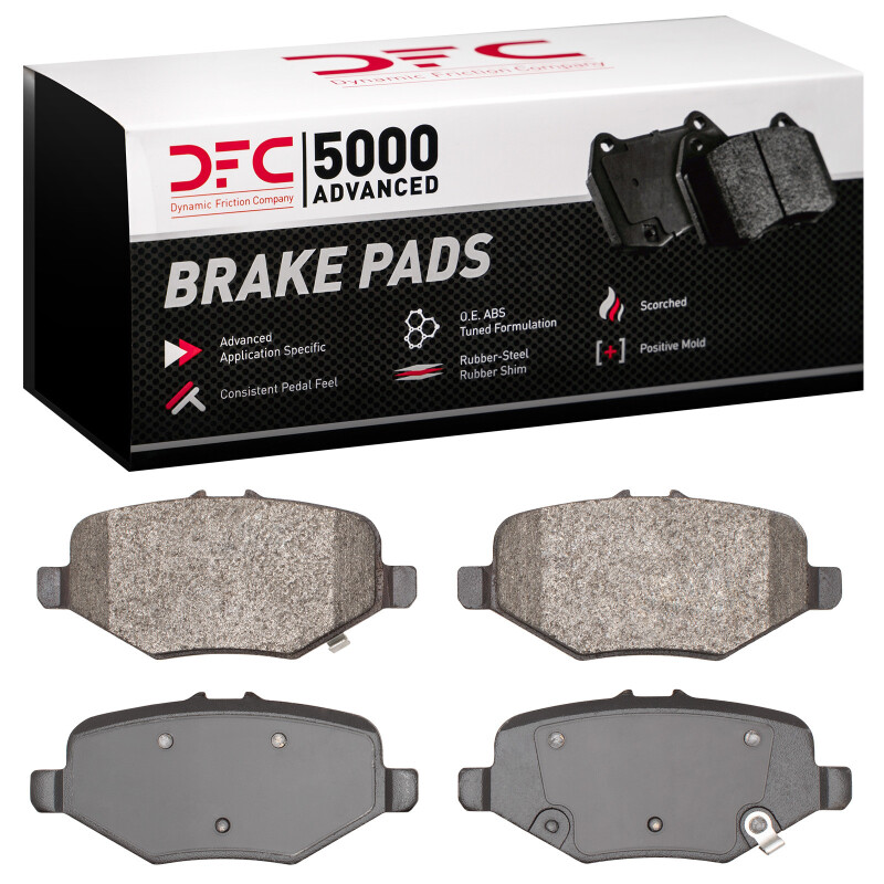 DFC 13-19 Ford Explorer Rear 5000 Advanced Semi Metallic Brake Pads
