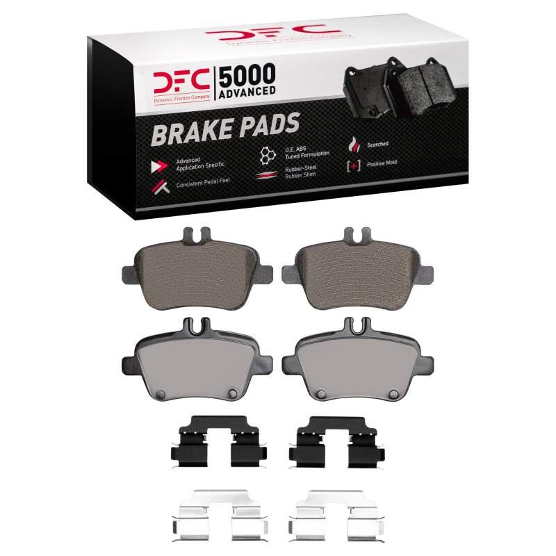 DFC 15-20 Infiniti QX30 Rear 5000 Advanced Ceramic Brake Pads and Hardware Kit