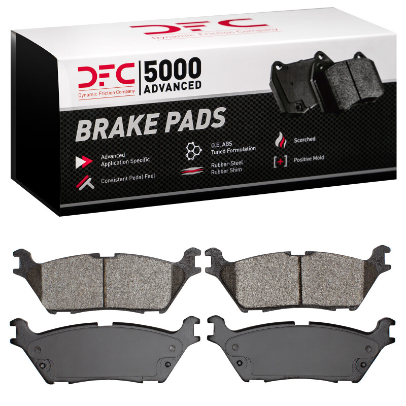 DFC 18-20 Ford F-150 4WD Rear 5000 Advanced Semi Metallic Brake Pads