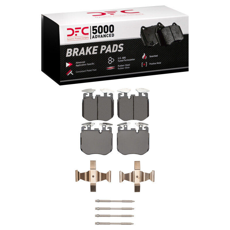 DFC 16-22 BMW M440i Front 5000 Advanced Low Metallic Brake Pads and Hardware Kit