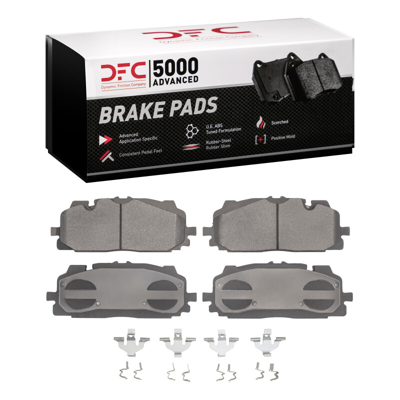 DFC 18-25 Audi S5 Front 5000 Advanced Low Metallic Brake Pads and Hardware Kit
