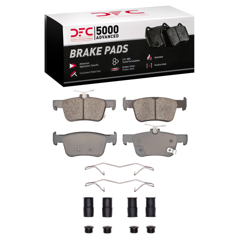 DFC 19-25 Acura TLX Rear 5000 Advanced Ceramic Brake Pads and Hardware Kit