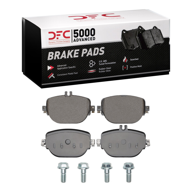 DFC 17-25 Mercedes-Benz E43 AMG Rear 5000 Advanced Low Metallic Brake Pads and Hardware Kit