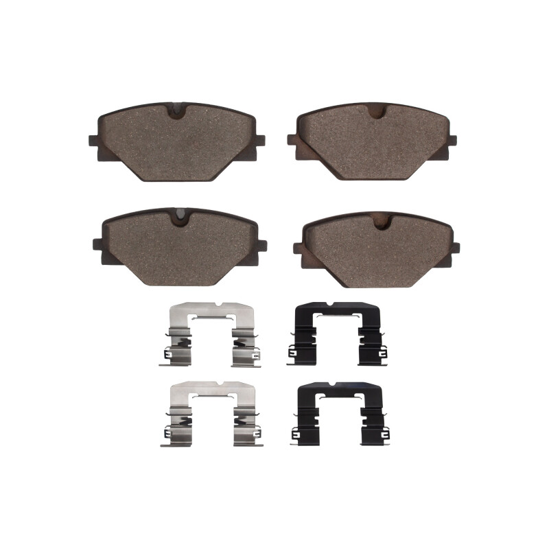 DFC 22-25 Land Rover Range Rover Sport Rear 5000 Advanced Low Metallic Brake Pads and Hardware Kit