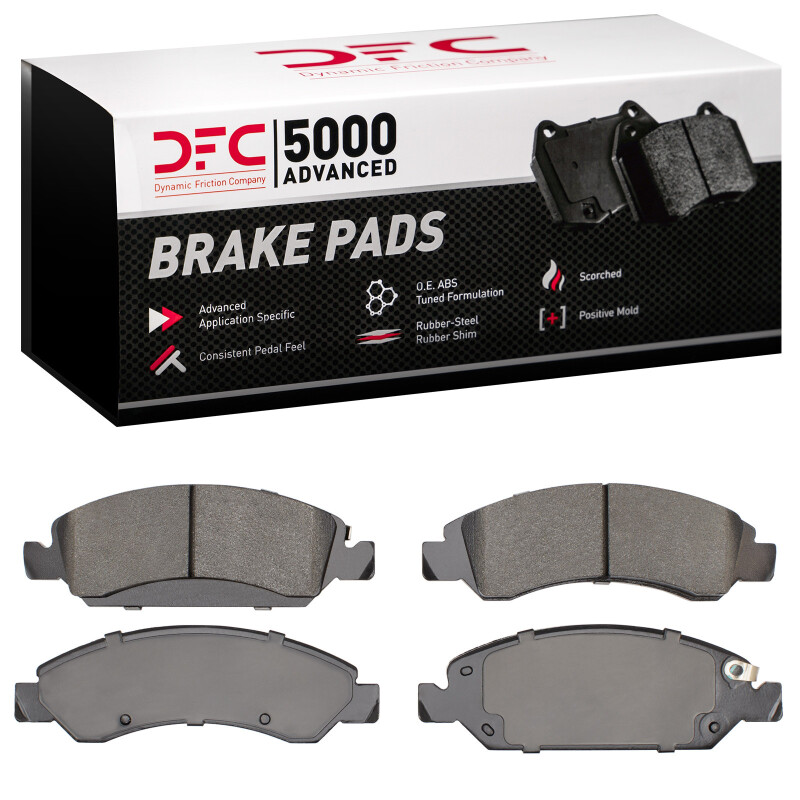 DFC 09-20 Chevrolet Tahoe Front 5000 Advanced Low Metallic Brake Pads