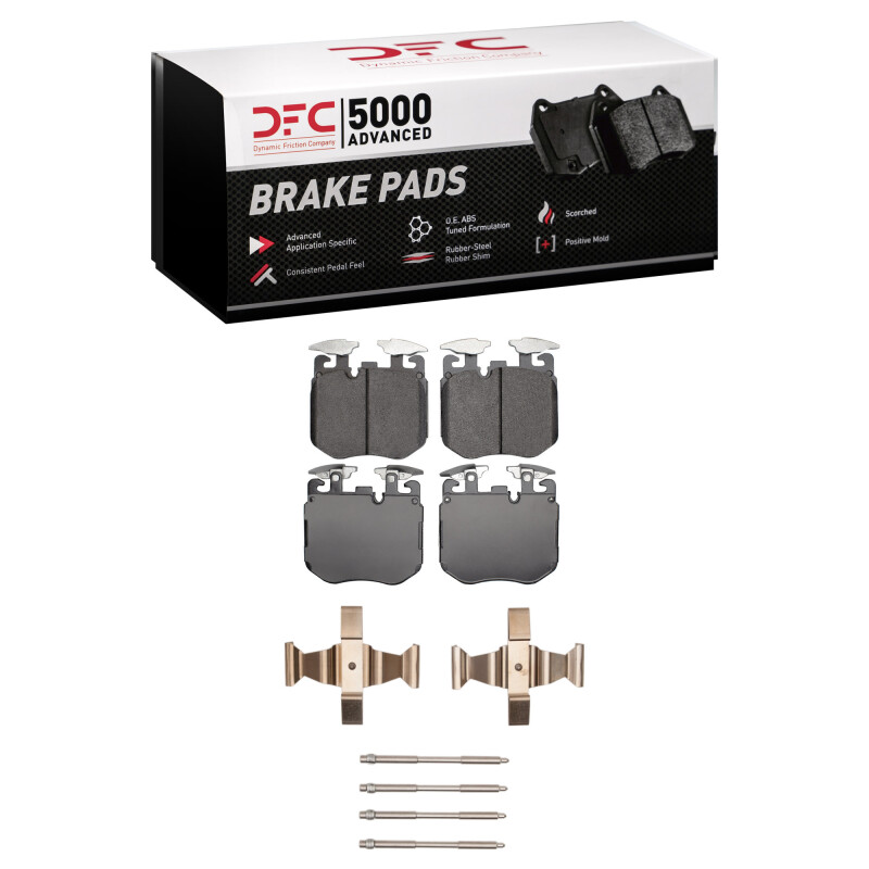 DFC 20-25 BMW M340i Front 5000 Advanced Low Metallic Brake Pads and Hardware Kit
