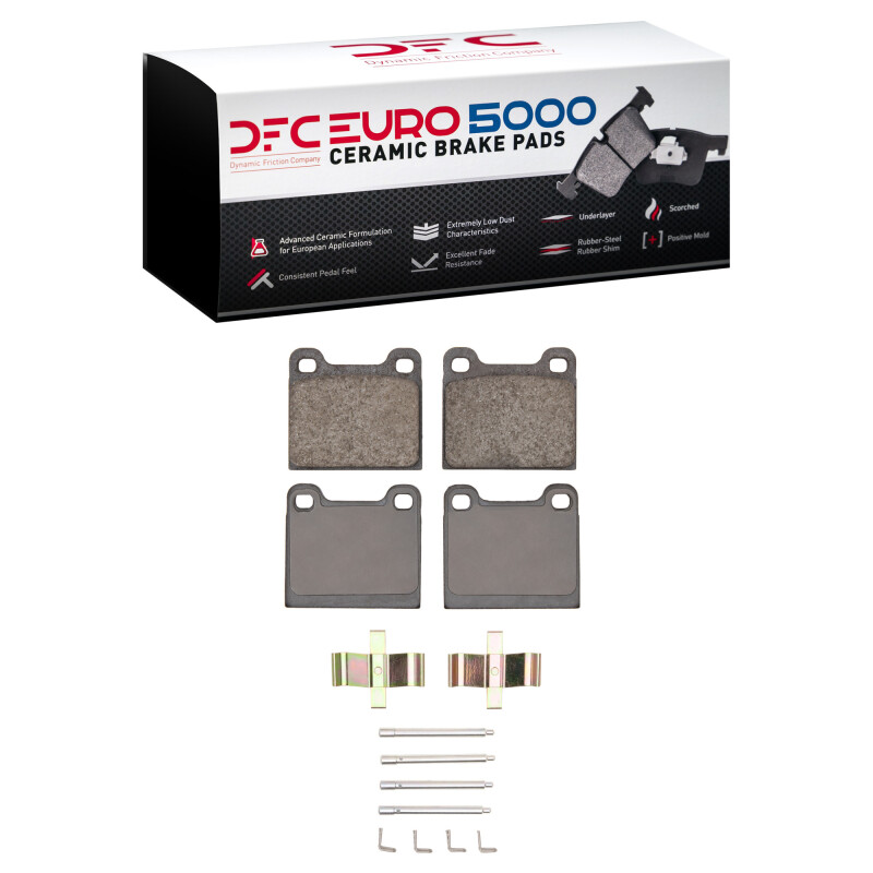 DFC 69-83 Porsche 911/912 Rear Euro 5000 Ceramic Brake Pads and Hardware Kit