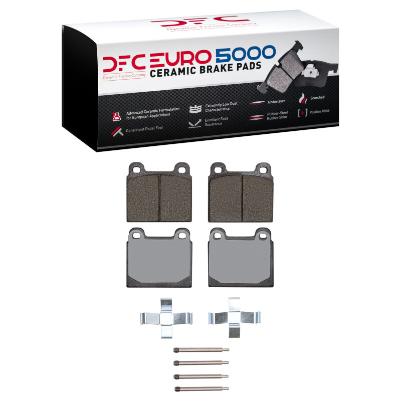 DFC 75-85 Ferrari 308 GTSI Front Euro 5000 Ceramic Brake Pads and Hardware Kit