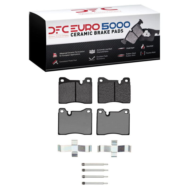 DFC 69-76 BMW 2800 Front Euro 5000 Ceramic Brake Pads and Hardware Kit