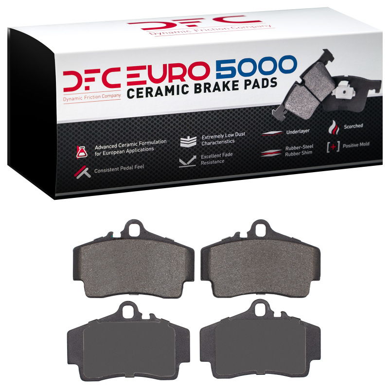 DFC 97-12 Porsche Boxster Rear Euro 5000 Ceramic Brake Pads