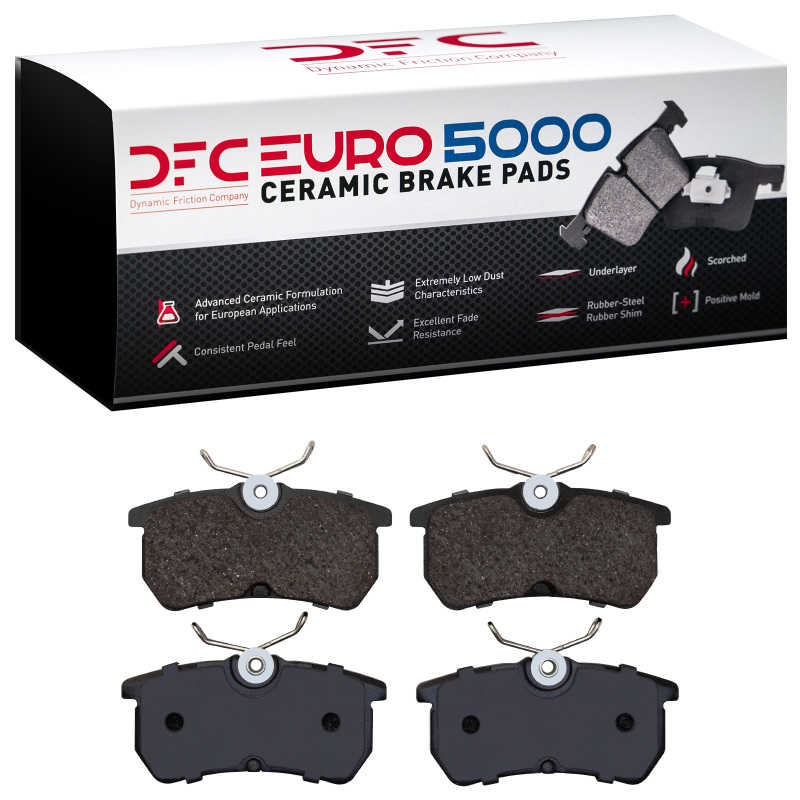 DFC 01-19 Ford Fiesta (USA/Canada) Rear Euro 5000 Ceramic Brake Pads