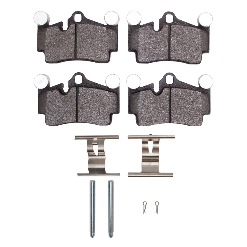 DFC 03-15 Audi Q7 Rear Euro 5000 Ceramic Brake Pads and Hardware Kit