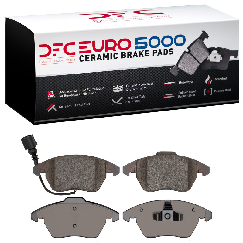 DFC 05-18 Audi A3 Front Euro 5000 Ceramic Brake Pads