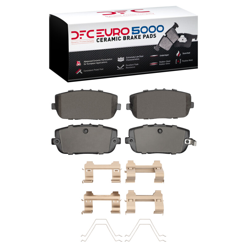 DFC 06-25 Mazda MX-5 Miata Rear Euro 5000 Ceramic Brake Pads and Hardware Kit