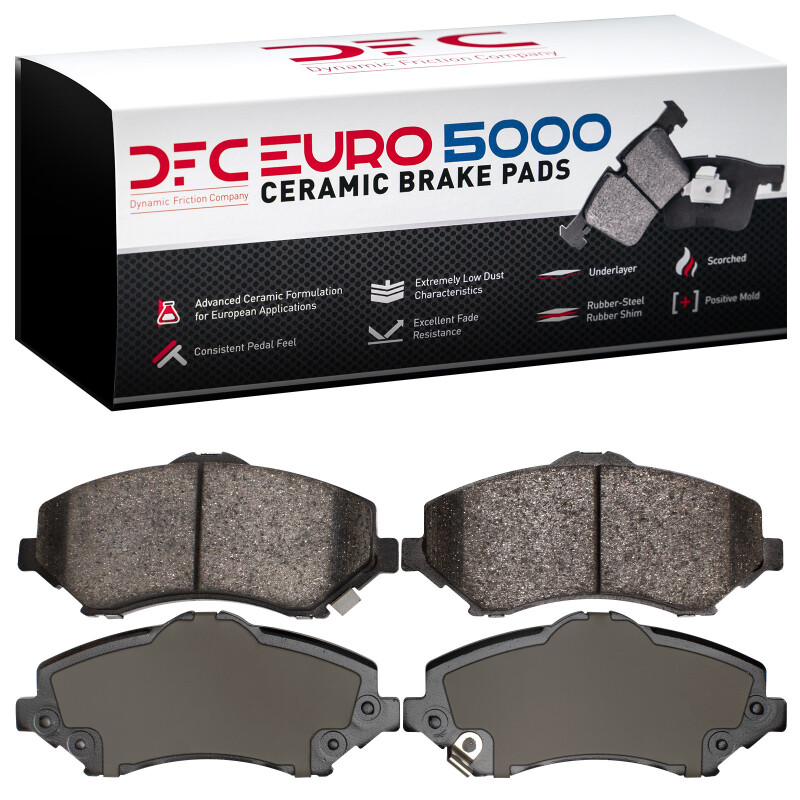 DFC 07-18 Chrysler Town & Country Front Euro 5000 Ceramic Brake Pads