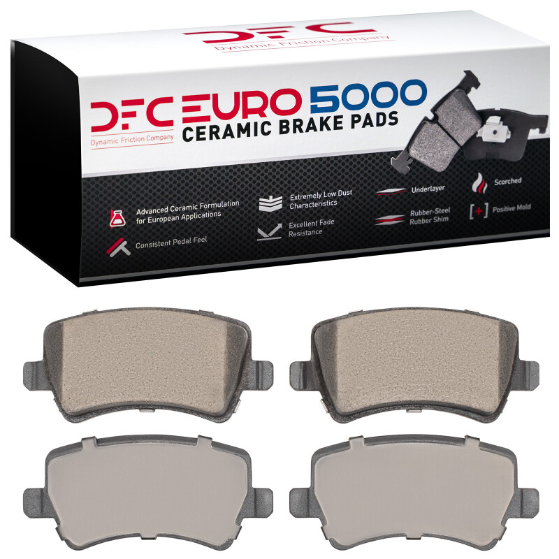 DFC 07-18 Land Rover LR2 Rear Euro 5000 Ceramic Brake Pads