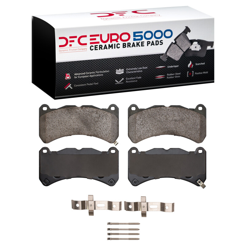 DFC 08-25 Lexus IS F Front Euro 5000 Ceramic Brake Pads and Hardware Kit