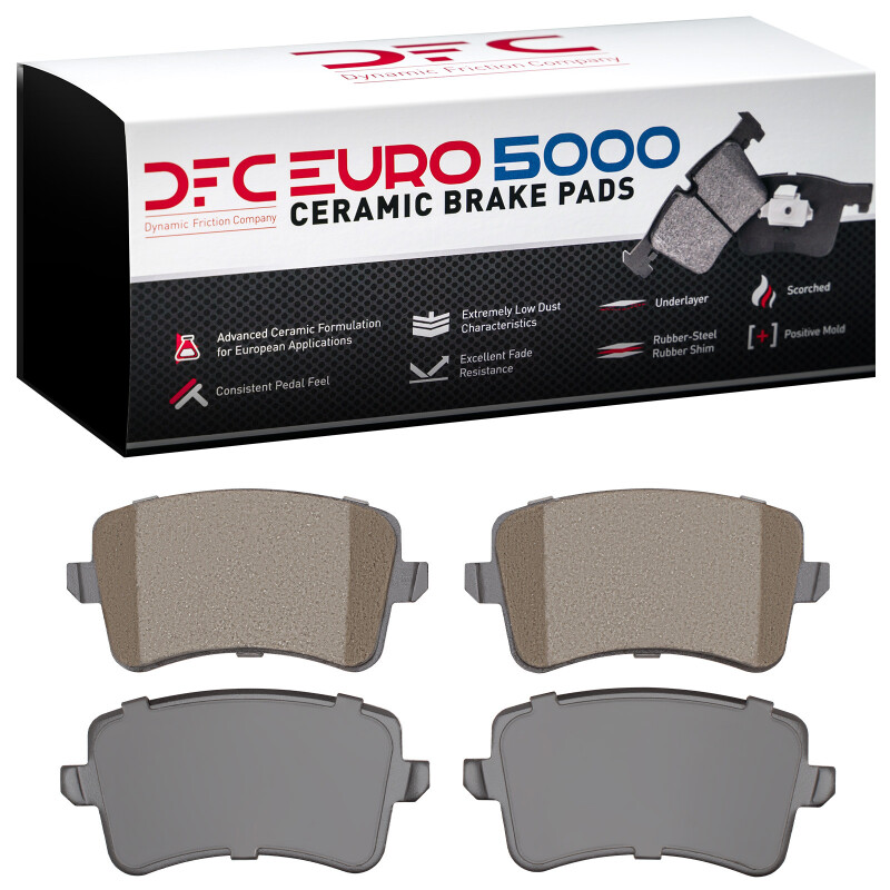 DFC 08-17 Audi Q5 (Mexico) Rear Euro 5000 Ceramic Brake Pads