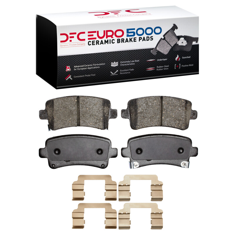 DFC 10-20 Buick LaCrosse Rear Euro 5000 Ceramic Brake Pads and Hardware Kit