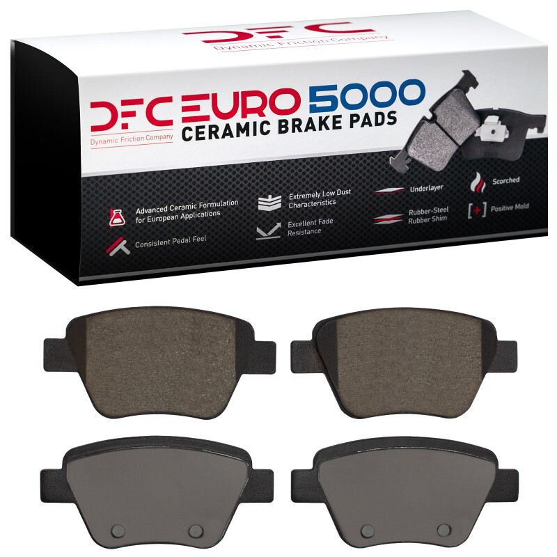 DFC 05-18 Audi A3 Quattro Rear Euro 5000 Ceramic Brake Pads