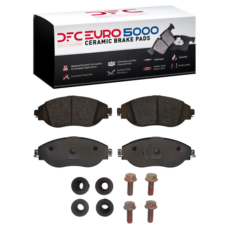 DFC 18-25 Audi Q3 Front Euro 5000 Ceramic Brake Pads and Hardware Kit