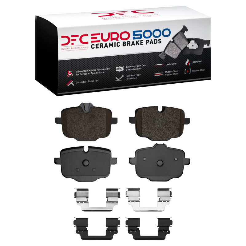 DFC 16-25 BMW 530e xDrive Rear Euro 5000 Ceramic Brake Pads and Hardware Kit