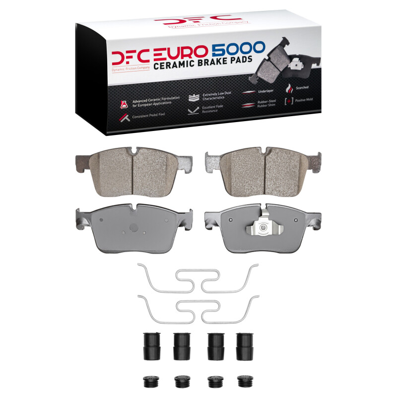 DFC 16-25 Jaguar I-Pace Front Euro 5000 Ceramic Brake Pads and Hardware Kit